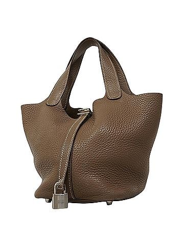 Hermès Hermes Picotin Lock PM handbag, Taurillon Clemence leather, Etoupe, ?N stamp, Ladies' P3027056 (view 1)