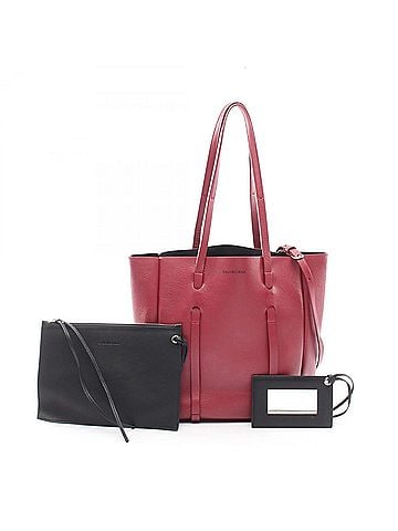 Balenciaga Balenciaga Everyday Tote XS 2-Way Bag/Handbag, Leather, Women's, Bordeaux (489813) (view 1)