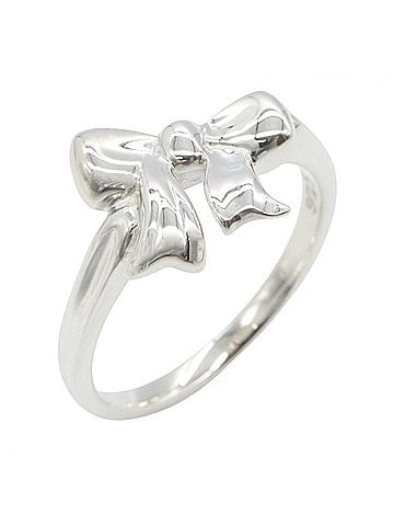 Tiffany & Co. Tiffany & Co. Ribbon Ring, Sterling Silver 925, Women's Tone (view 1)