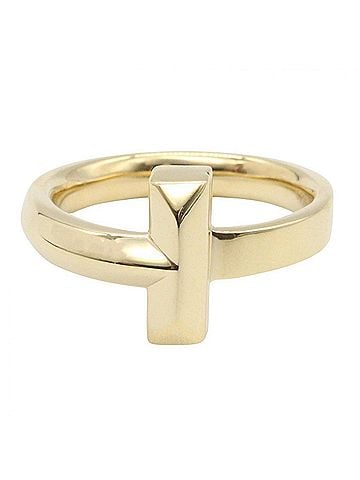 Tiffany & Co. Tiffany & Co. T One Ring - 18K (Yellow Gold) Men's Women's Gold Tone (view 2)