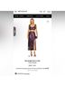 Free People 100% Polyester Purple Black Formal Skirt Size 0 - photo 4