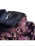 Free People 100% Polyester Purple Black Formal Skirt Size 0 - photo 2