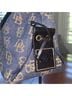Dooney & Bourke Solid Blue Brown Shoulder Bag One size - photo 4