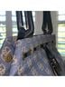 Dooney & Bourke Solid Blue Brown Shoulder Bag One size - photo 6