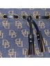 Dooney & Bourke Solid Blue Brown Shoulder Bag One size - photo 3