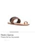 Pedro Garcia 100% Leather Black Brown Sandals Size EU 40 - photo 11