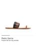 Pedro Garcia 100% Leather Black Brown Sandals Size EU 40 - photo 5