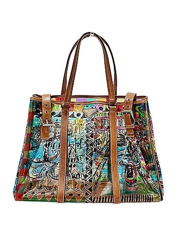 Prada Prada PRADA Tote Bag, Venetian Print, Vinyl Leather BR2515 (view 1)
