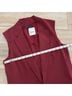 Theory Solid Red Vest Size 4 - photo 10