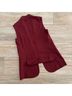 Theory Solid Red Vest Size 4 - photo 7