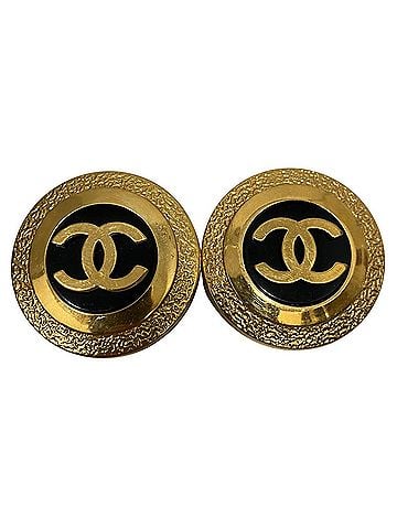 Chanel Chanel Vintage Coco Mark Earrings, Accessory, Total Weight 52.7g (view 1)