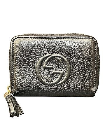 Gucci Gucci Soho Leather Wallet/Coin Case 598209 (view 1)