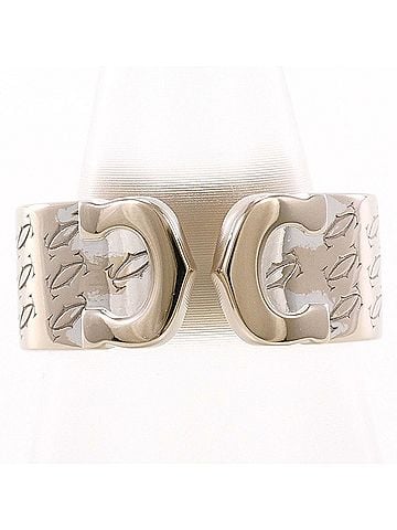 Cartier Cartier C2 18K White Gold Ring, Total Weight 11.0g, Like New Condition. (view 1)
