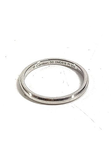 Cartier CARTIER Cartier accessories jewelry platinum ring Pt950 women's silver (view 1)
