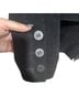 Calvin Klein Solid Black Coat Size 8 - photo 5