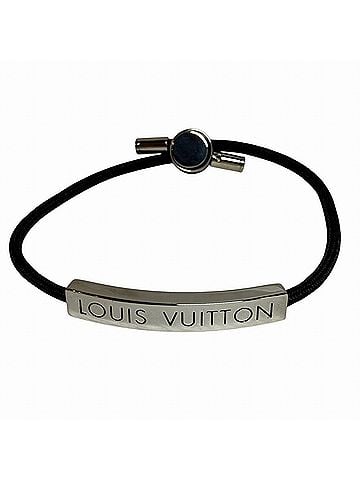 Louis Vuitton Louis Vuitton LV Space Bracelet, Total Weight 22g, Alloy and Nylon, M67417 (view 1)