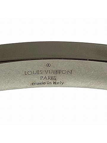 Louis Vuitton Louis Vuitton LV Space Bracelet, Total Weight 22g, Alloy and Nylon, M67417 (view 2)