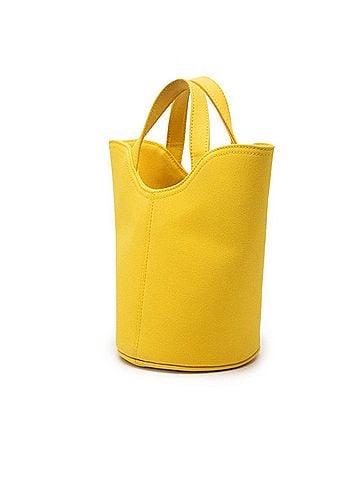 Balenciaga Balenciaga Wave XS Handbag Shoulder Bag 2WAY 619979 Yellow Canvas Women's BALENCIAGA (view 2)
