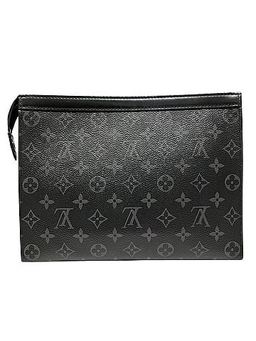 Louis Vuitton Louis Vuitton Pochette Voyage MM Second Bag, Monogram Eclipse Canvas, M61692 (view 2)
