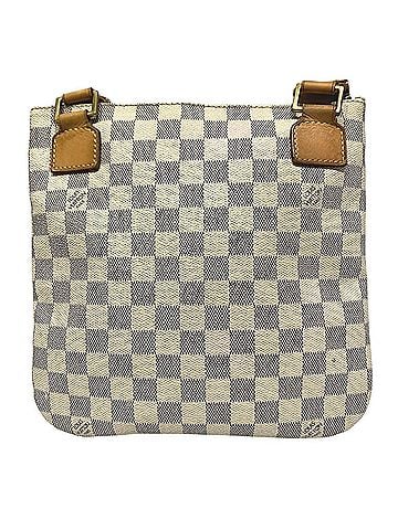 Louis Vuitton Louis Vuitton Pochette Bosphore Shoulder Bag, Damier Azur Toile Leather, N51112 (view 2)
