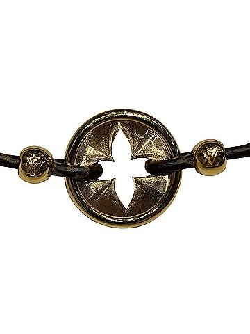 Louis Vuitton Louis Vuitton Baby Flower Bracelet, Monogram Pattern, Total Weight 6.2g, GP M8029 (view 1)