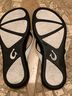 OluKai Black White Flip Flops Size 6 - photo 5