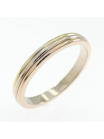 Cartier Cartier Three Gold Wedding Ring (view 1)