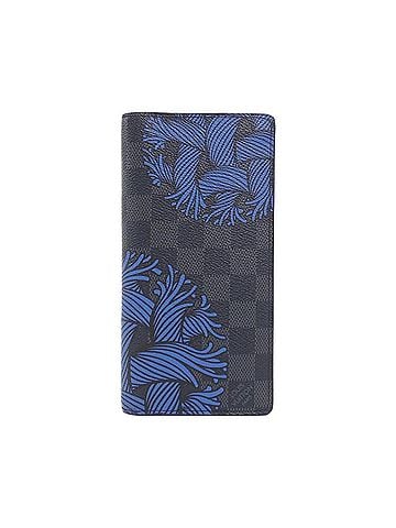 Louis Vuitton Louis Vuitton Damier Graphite (Rope) Portefeuille Brazza N41677 Wallet (view 1)