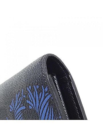Louis Vuitton Louis Vuitton Damier Graphite (Rope) Portefeuille Brazza N41677 Wallet (view 2)