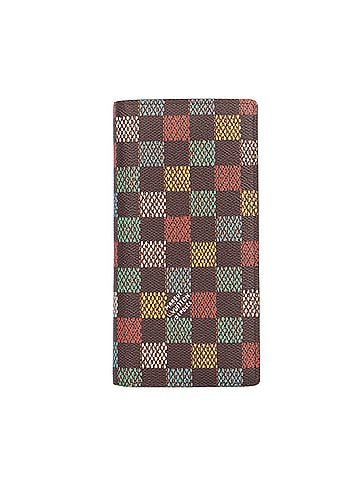 Louis Vuitton Louis Vuitton Portefeuille Brazza LV Bars Damier Long Wallet N00141 Men's LOUIS VUITTON Bi-fold (view 1)