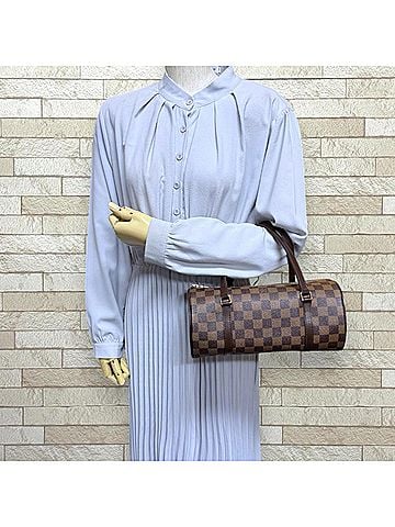Louis Vuitton Louis Vuitton Papillon 26 Damier Handbag, Canvas N51304 Brown, Women's LOUIS VUITTON (view 2)