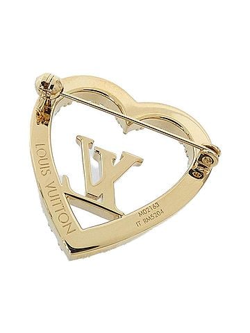 Louis Vuitton Louis Vuitton My LV Love M02163 Brooch (view 2)