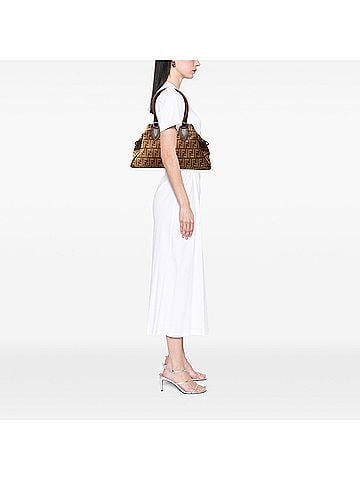 Fendi Medium Zucca Velvet Etniko Du Jour Handbag (view 2)