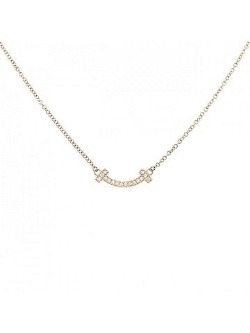 Tiffany & Co. Tiffany T Smile Mini Necklace (view 1)