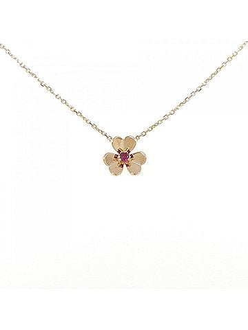 Van Cleef & Arpels Van Cleef & Arpels Frivole Mini Necklace (view 1)