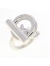 Hermès 100% Sterling Silver Silver Toned Hermes Hermès Croisette Ring One size - photo 1