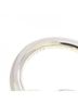 Hermès 100% Sterling Silver Silver Toned Hermes Hermès Croisette Ring One size - photo 4