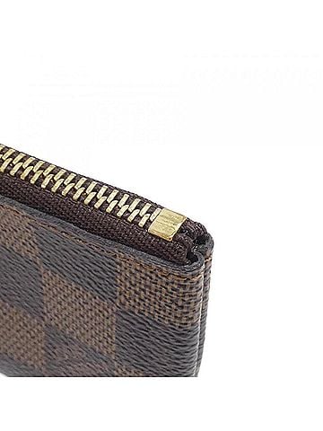 Louis Vuitton Louis Vuitton Damier Card Key Case Pochette Clé N62658 Coin & (view 2)