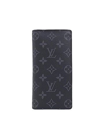 Louis Vuitton Louis Vuitton Monogram Eclipse Portefeuille Brazza M61697 Wallet (view 1)