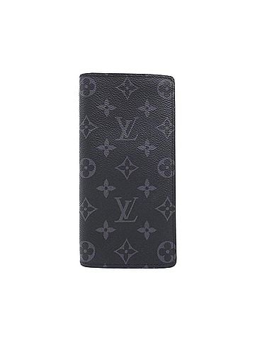 Louis Vuitton Louis Vuitton Monogram Eclipse Portefeuille Brazza M61697 Wallet (view 1)