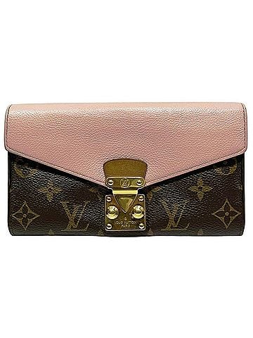 Louis Vuitton Louis Vuitton Portefeuille Pallas Long Wallet Monogram M61279 (view 1)