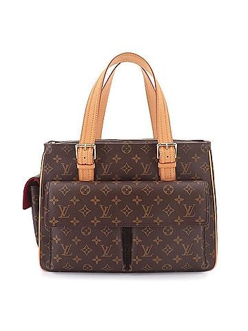 Louis Vuitton Louis Vuitton Monogram Multipli Cite Tote Handbag, Brown, M51162, Gold Hardware (view 1)
