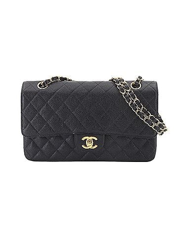 Chanel Chanel Matelasse 25 Chain Shoulder Handbag, Caviar Leather, Black, A01112, Gold Hardware, Coco Mark. (view 1)