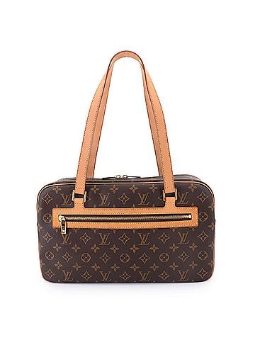 Louis Vuitton Louis Vuitton Site GM Monogram Shoulder Handbag, Brown, M51181, Gold Hardware (view 1)