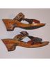 Corkys Brown Green Sandals Size 11 - photo 5