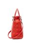 Dior Red Medium Lady Dior Zip  One size - photo 2
