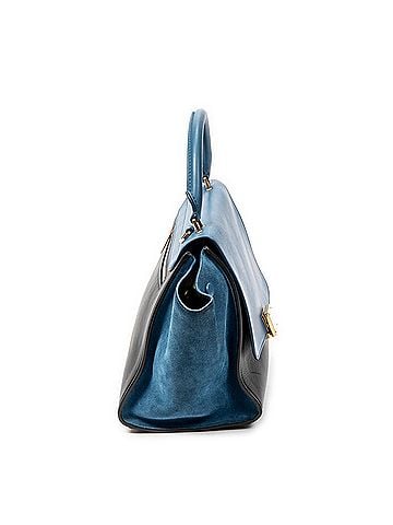 Céline Small Bicolor Trapeze  (view 2)