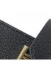 Hermès 100% Leather Black Gold Hermes Bearn Mini 039795CC Wallet One size - photo 4