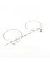 Hermès 100% Sterling Silver Silver Toned Hermes Echappet Earrings One size - photo 3