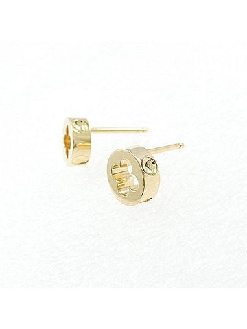 Louis Vuitton Louis Vuitton Puss Empreinte Earrings (view 2)